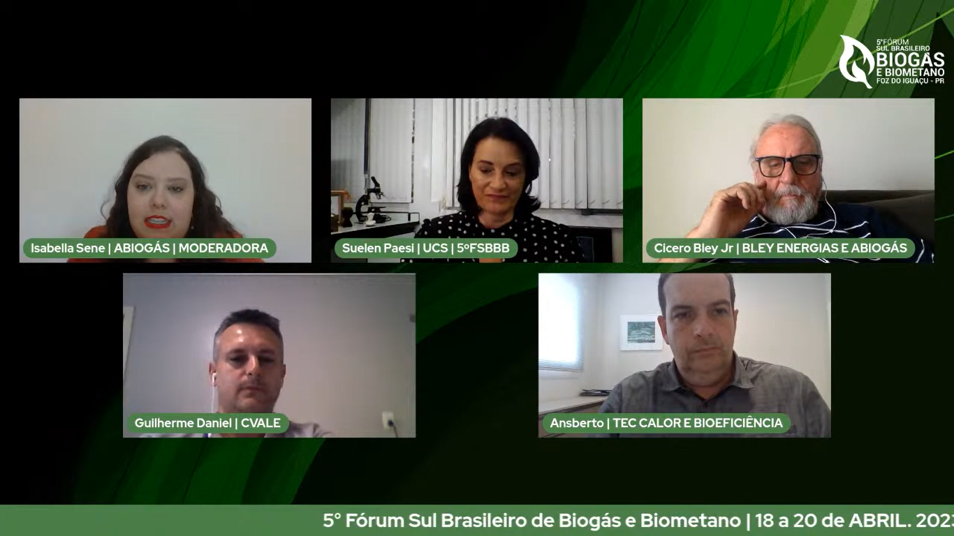 Leia mais sobre o artigo Possibilidades de uso de biogás para energia térmica foram temática de webinar